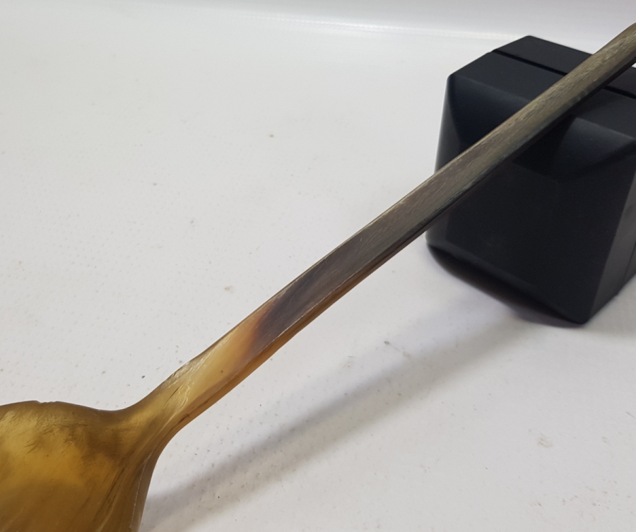 OSMANLI DÖNEMİ TEKKE İŞİ BOYNUZ HOŞAF KAŞIĞI