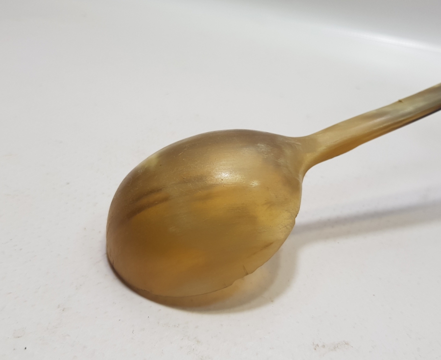 OSMANLI DÖNEMİ TEKKE İŞİ BOYNUZ HOŞAF KAŞIĞI