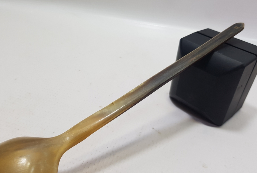 OSMANLI DÖNEMİ TEKKE İŞİ BOYNUZ HOŞAF KAŞIĞI