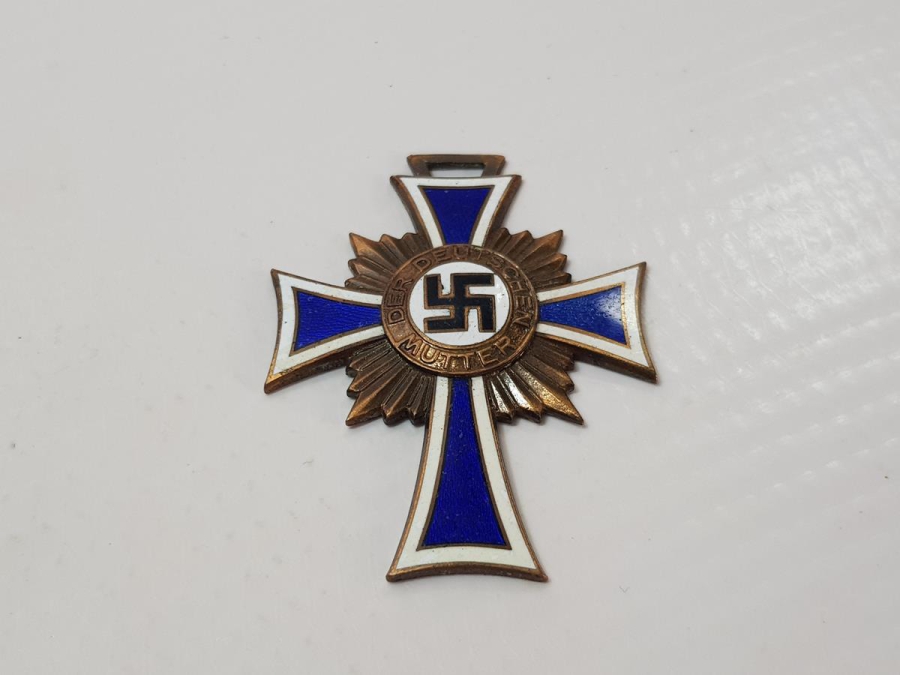 1938 NAZİ ALMAN ANNELİK ŞEREF MADALYASI
