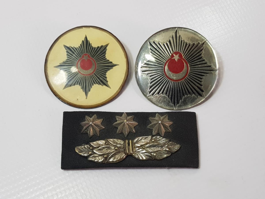 ANTİKA BAŞKOMİSER APOLET VE BRÖVE LOTU