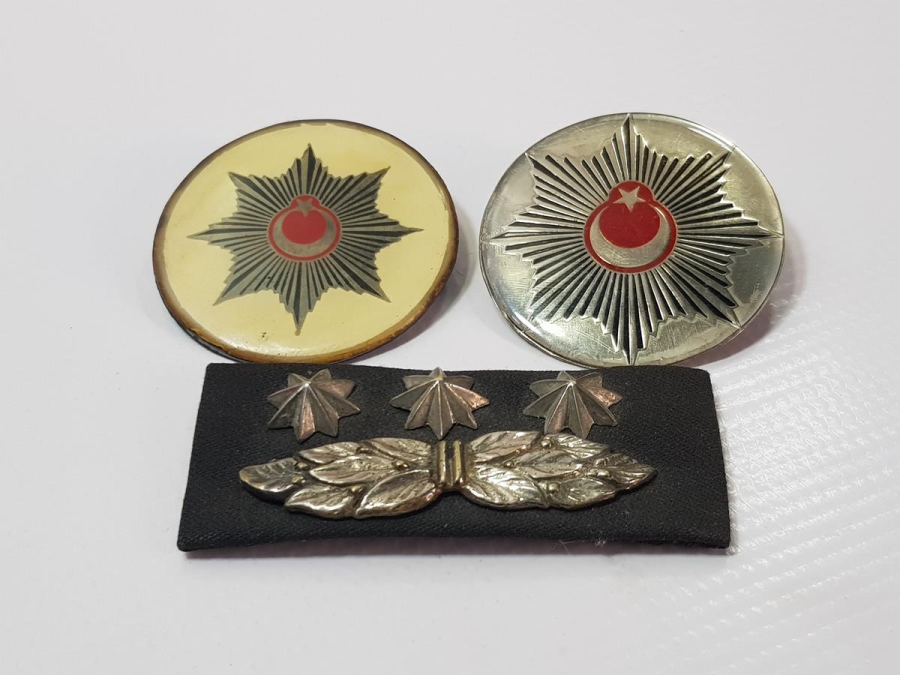 ANTİKA BAŞKOMİSER APOLET VE BRÖVE LOTU