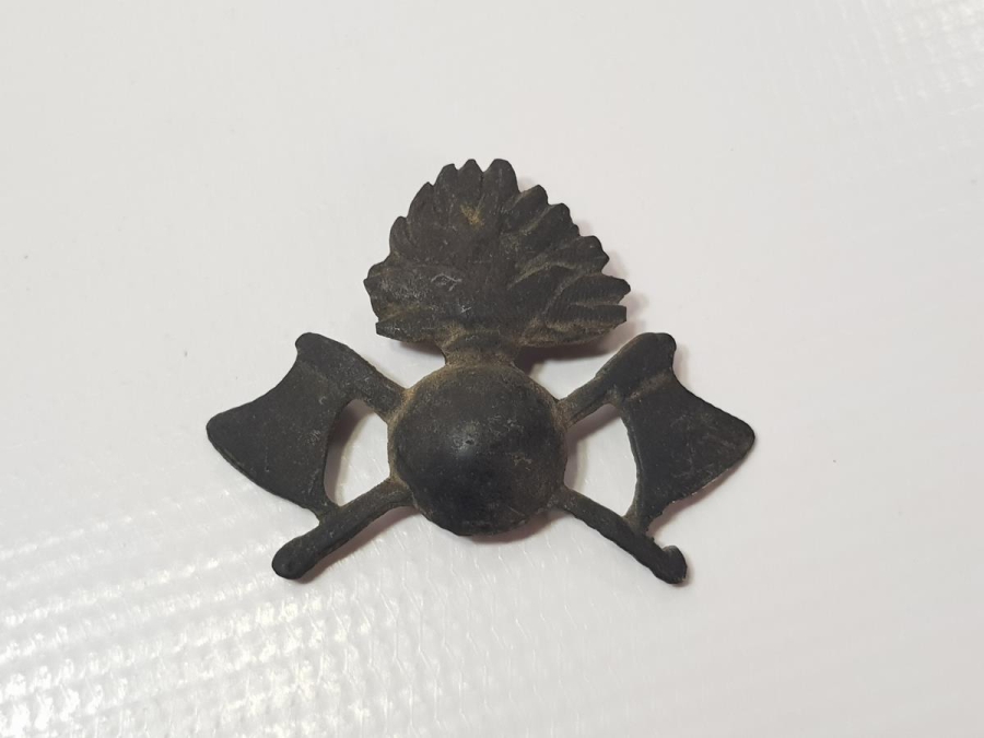 1. DÜNYA SAVAŞI FRANSIZ SUBAY MİĞFER KOKARTI