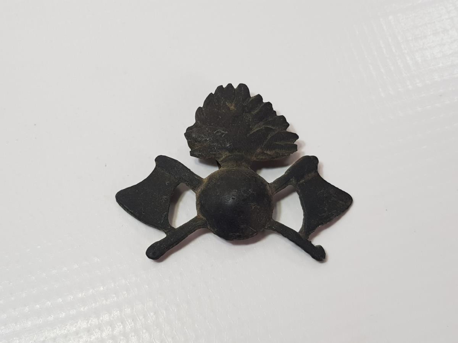 1. DÜNYA SAVAŞI FRANSIZ SUBAY MİĞFER KOKARTI