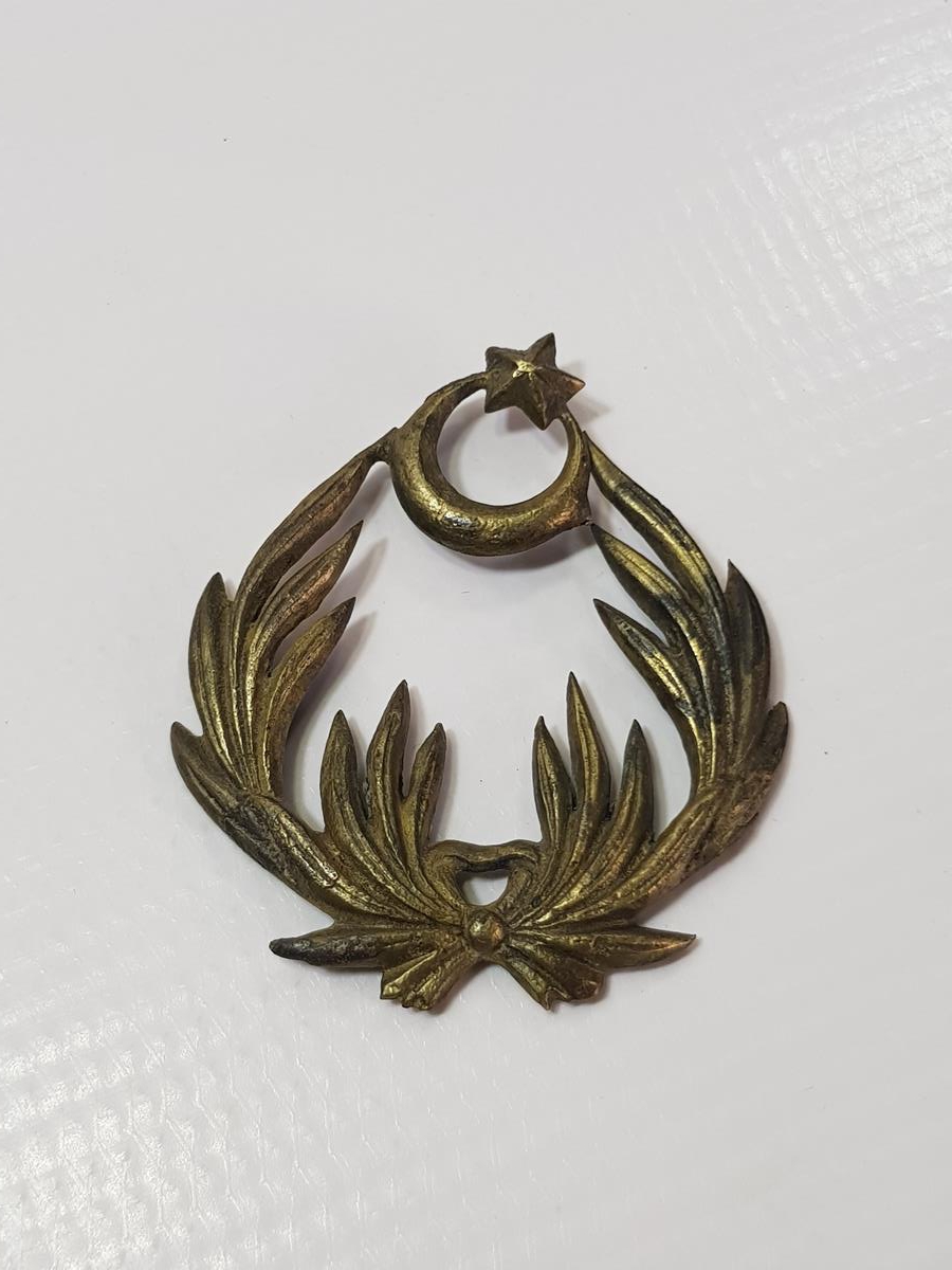 1. DÜNYA SAVAŞI DÖNEMİ OSMANLI PAŞASI ŞAPKA KOKARTI