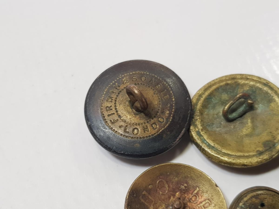 1. DÜNYA SAVAŞI DÖNEMİ NADİR SUBAY DÜĞMELERİ