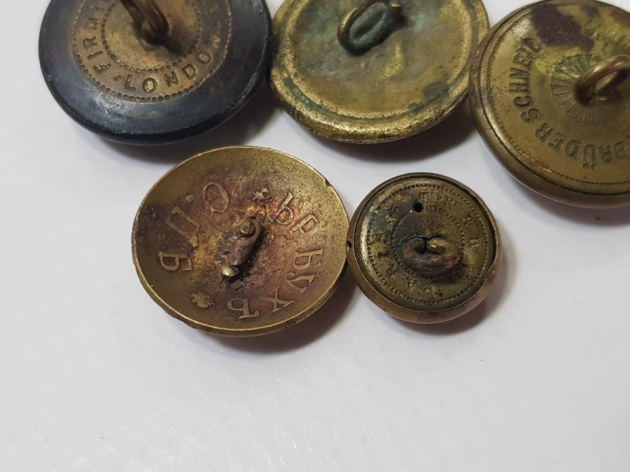 1. DÜNYA SAVAŞI DÖNEMİ NADİR SUBAY DÜĞMELERİ