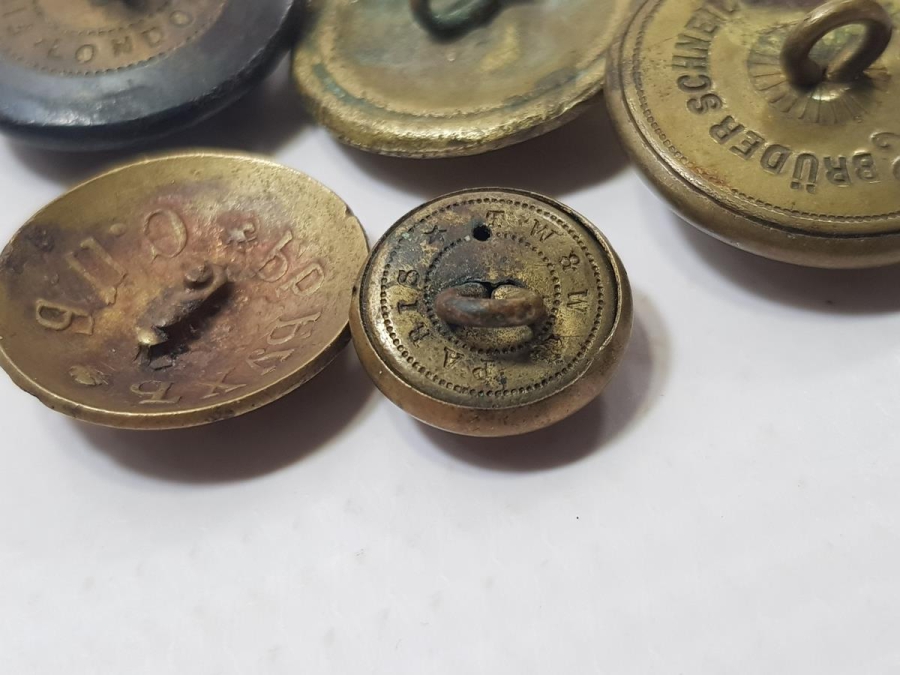 1. DÜNYA SAVAŞI DÖNEMİ NADİR SUBAY DÜĞMELERİ