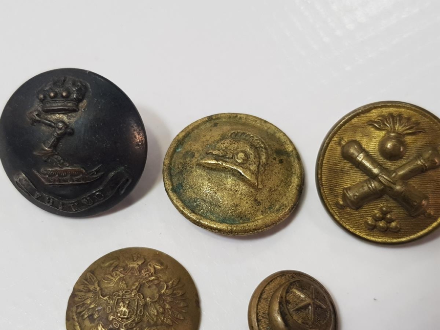 1. DÜNYA SAVAŞI DÖNEMİ NADİR SUBAY DÜĞMELERİ