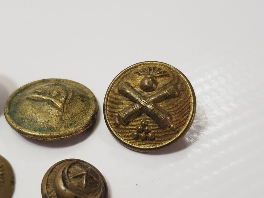 1. DÜNYA SAVAŞI DÖNEMİ NADİR SUBAY DÜĞMELERİ