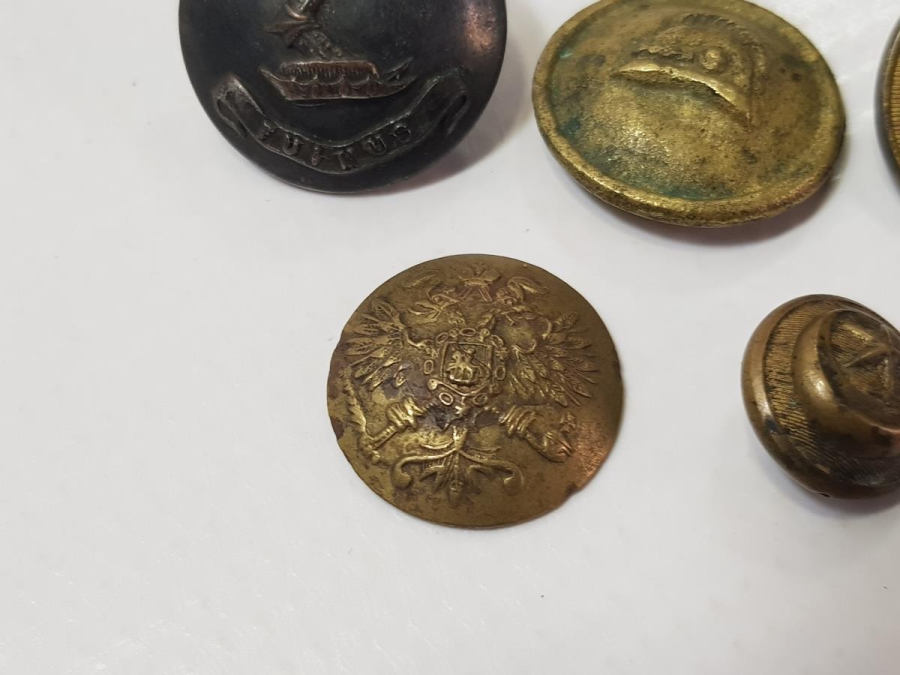 1. DÜNYA SAVAŞI DÖNEMİ NADİR SUBAY DÜĞMELERİ