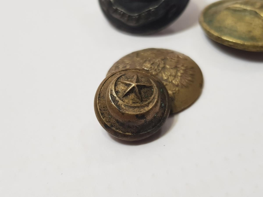 1. DÜNYA SAVAŞI DÖNEMİ NADİR SUBAY DÜĞMELERİ