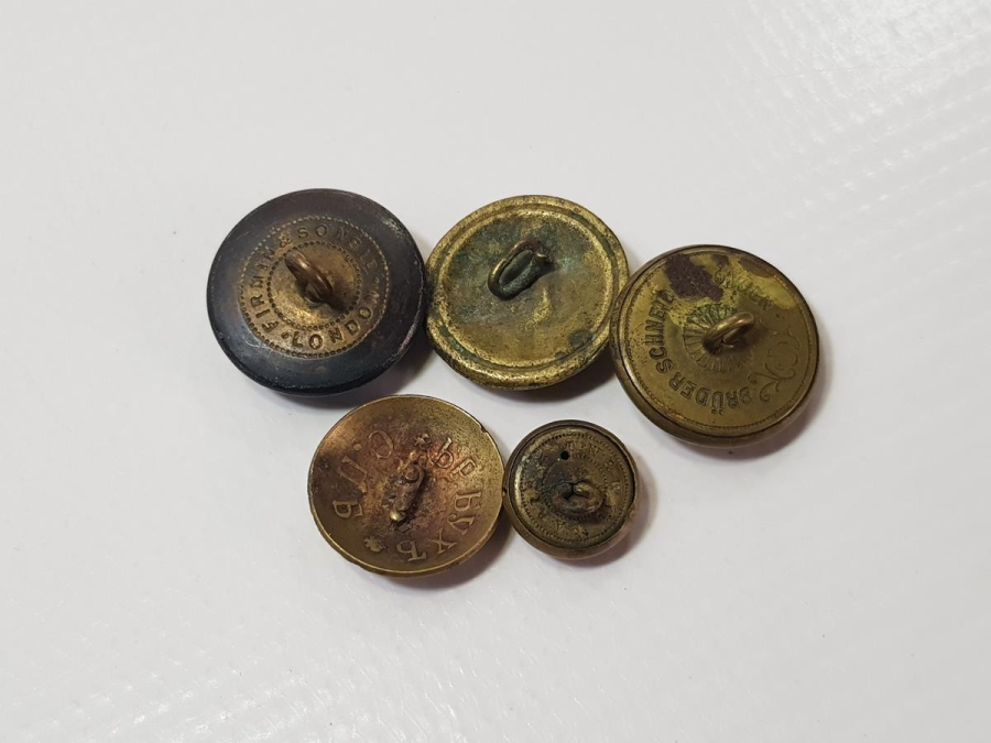 1. DÜNYA SAVAŞI DÖNEMİ NADİR SUBAY DÜĞMELERİ