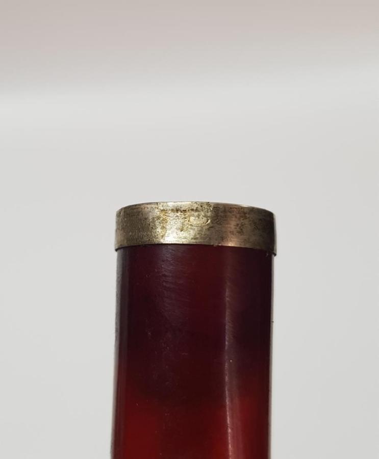 OSMANLI DÖNEMİ ORİJİNAL KUTUSUNDA SIKMA KEHRİBAR AĞIZLIK