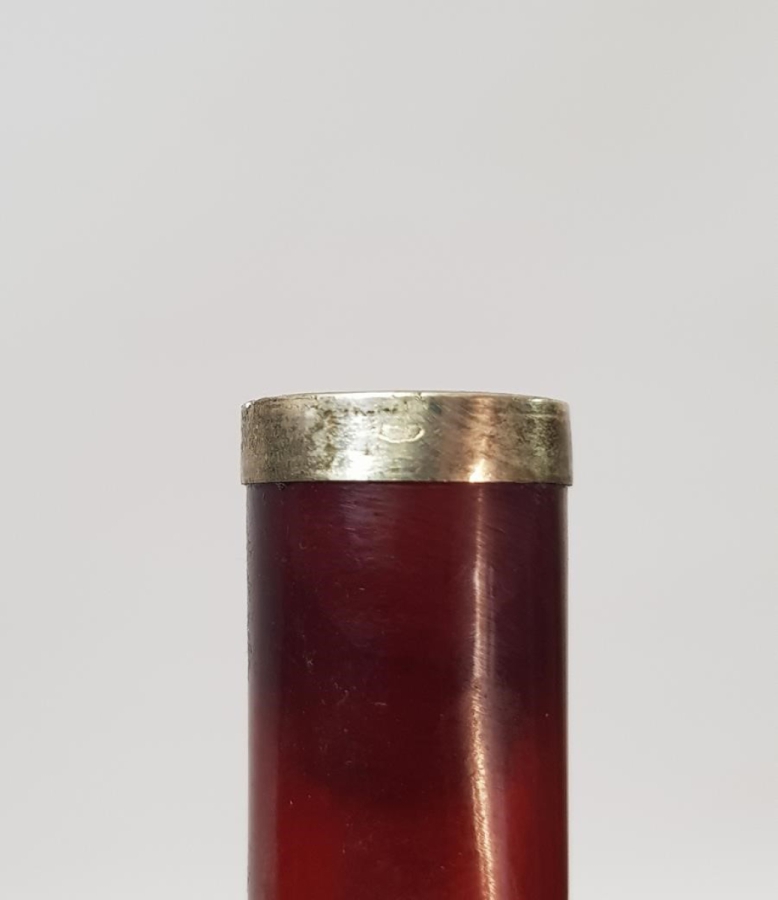 OSMANLI DÖNEMİ ORİJİNAL KUTUSUNDA SIKMA KEHRİBAR AĞIZLIK