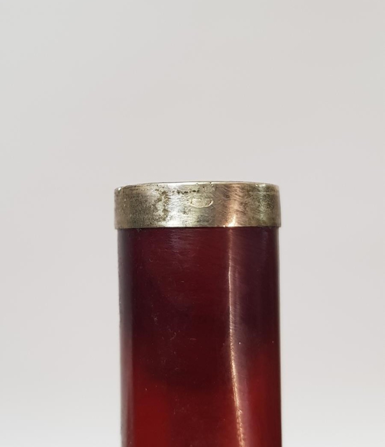 OSMANLI DÖNEMİ ORİJİNAL KUTUSUNDA SIKMA KEHRİBAR AĞIZLIK