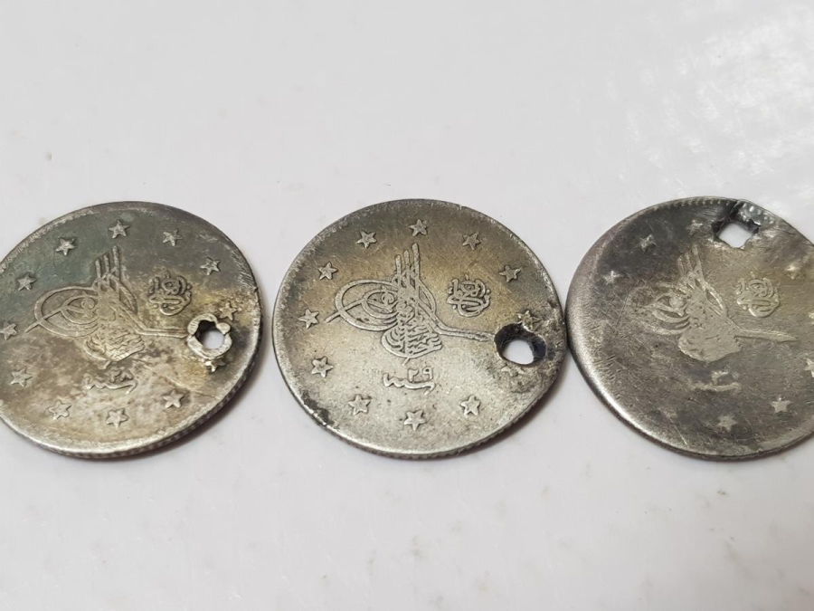 SULTAN ABDÜLHAMİD HAN DÖNEMİ GÜMÜŞ 2 KURUŞ LOTU