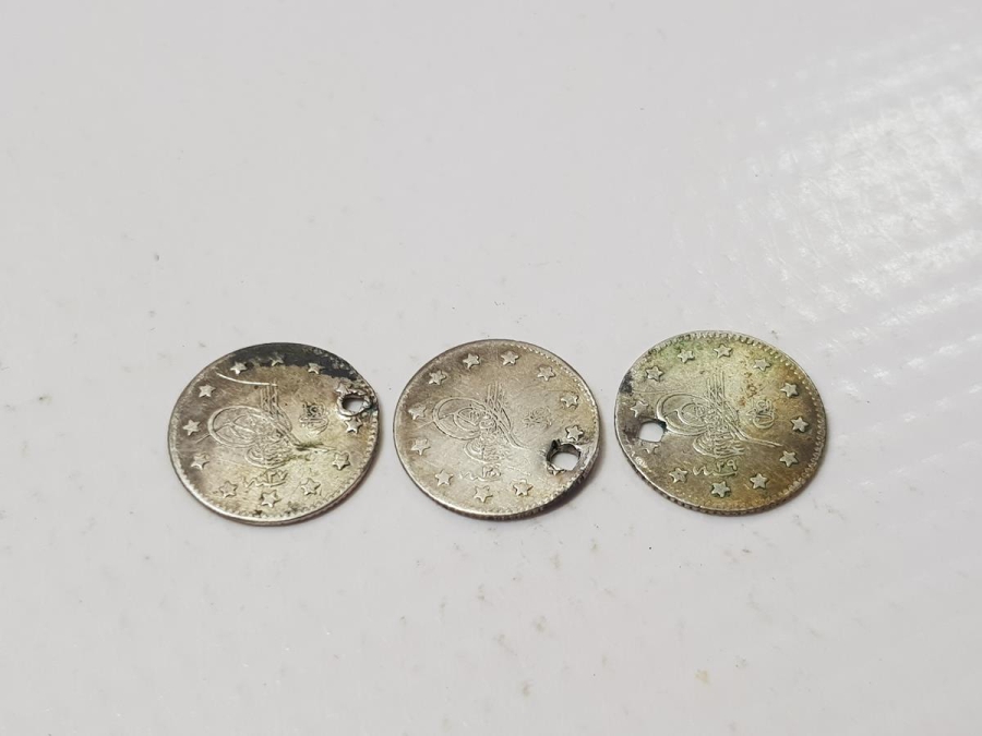 SULTAN ABDÜHAMİD HAN DÖNEMİ GÜMÜŞ 1 KURUŞLAR