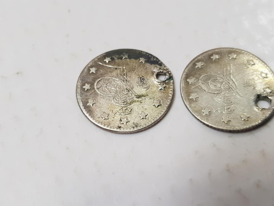 SULTAN ABDÜHAMİD HAN DÖNEMİ GÜMÜŞ 1 KURUŞLAR