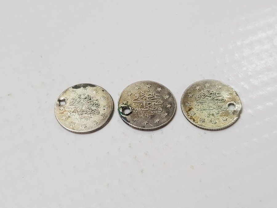 SULTAN ABDÜHAMİD HAN DÖNEMİ GÜMÜŞ 1 KURUŞLAR