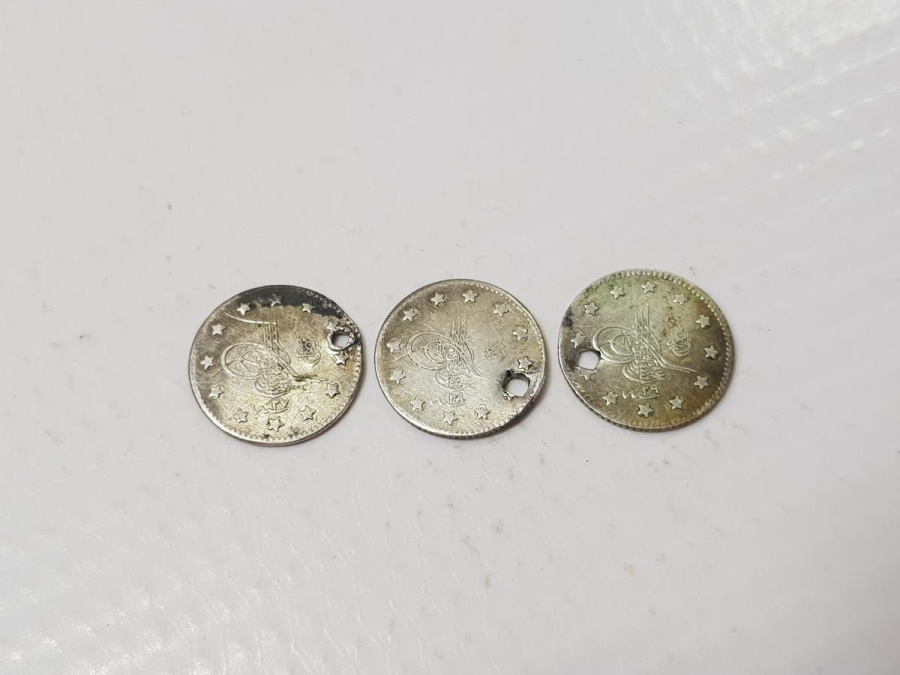 SULTAN ABDÜHAMİD HAN DÖNEMİ GÜMÜŞ 1 KURUŞLAR