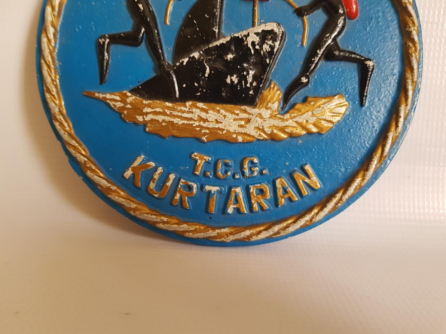 T.C.G. KURTARAN GEMİSİ AMBLEMİ