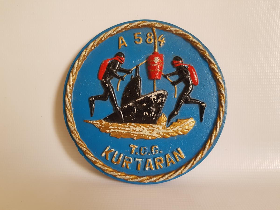 T.C.G. KURTARAN GEMİSİ AMBLEMİ