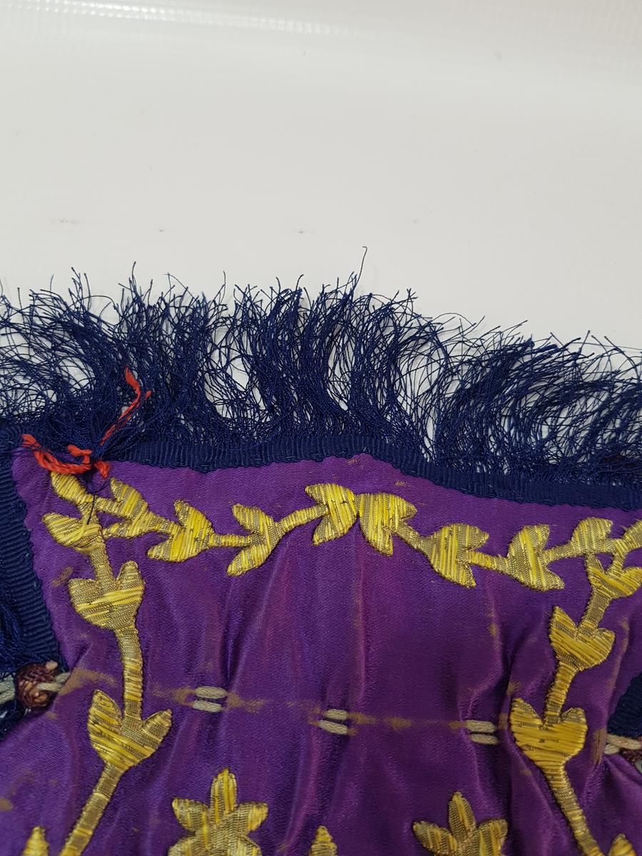 OSMANLI DÖNEMİ TUĞRALI VE AY YILDIZLI PARA KESESİ