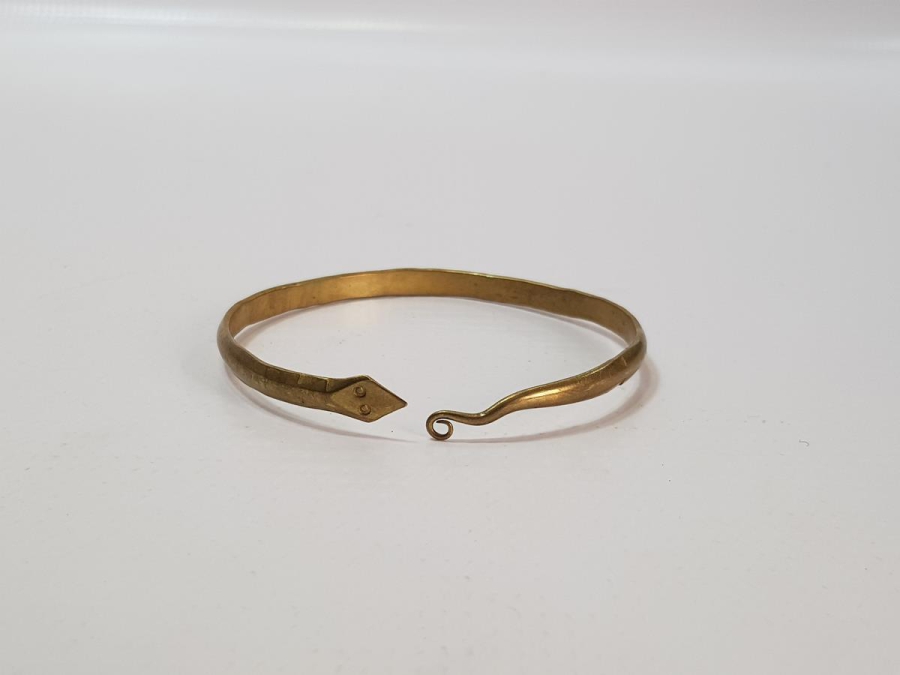 OSMANLI DÖNEMİ YILAN FORMLU RUM İŞİ PAZUBEND