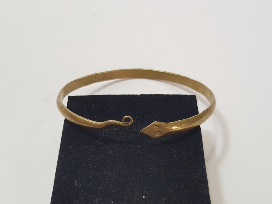 OSMANLI DÖNEMİ YILAN FORMLU RUM İŞİ PAZUBEND