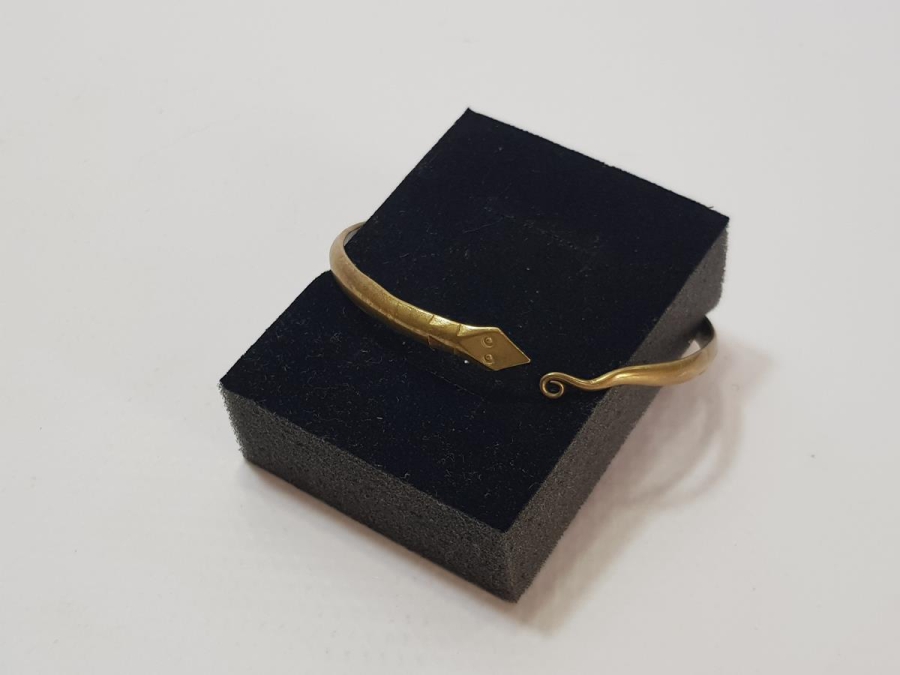 OSMANLI DÖNEMİ YILAN FORMLU RUM İŞİ PAZUBEND