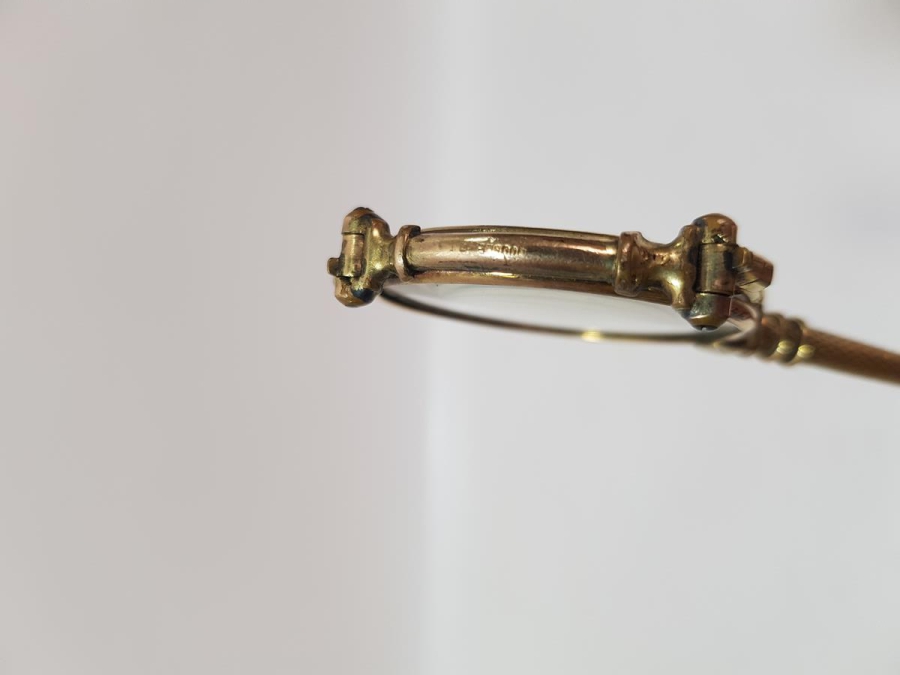 OSMANLI DÖNEMİ ALTIN KAPLAMA OKUMA GÖZLÜĞÜ - OPERA GÖZLÜĞÜ