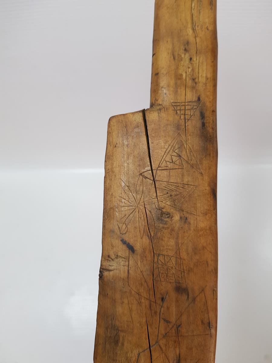 OSMANLI DÖNEMİ AHŞAP HALI TOKMAĞI