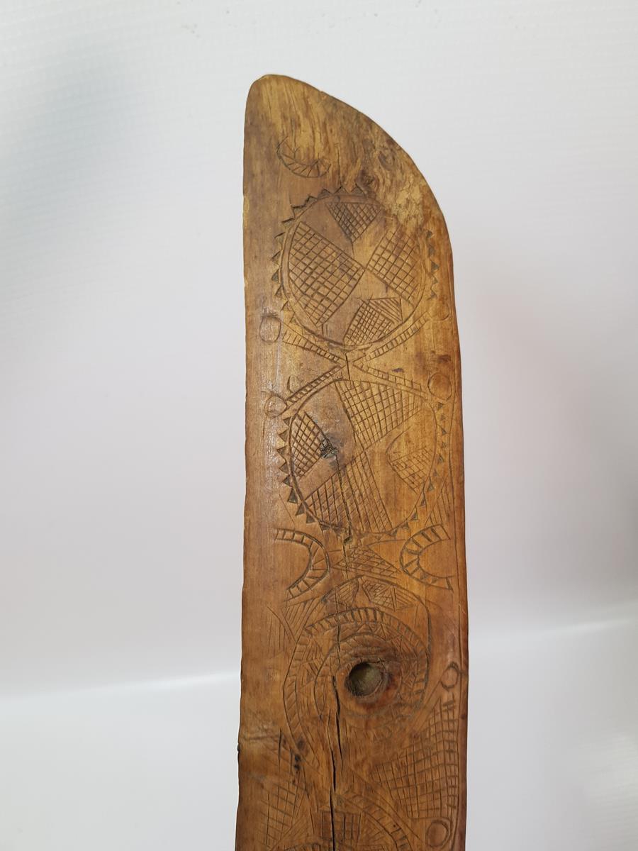 OSMANLI DÖNEMİ AHŞAP HALI TOKMAĞI