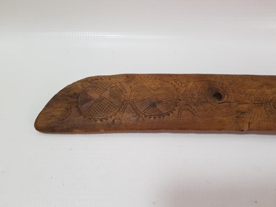 OSMANLI DÖNEMİ AHŞAP HALI TOKMAĞI