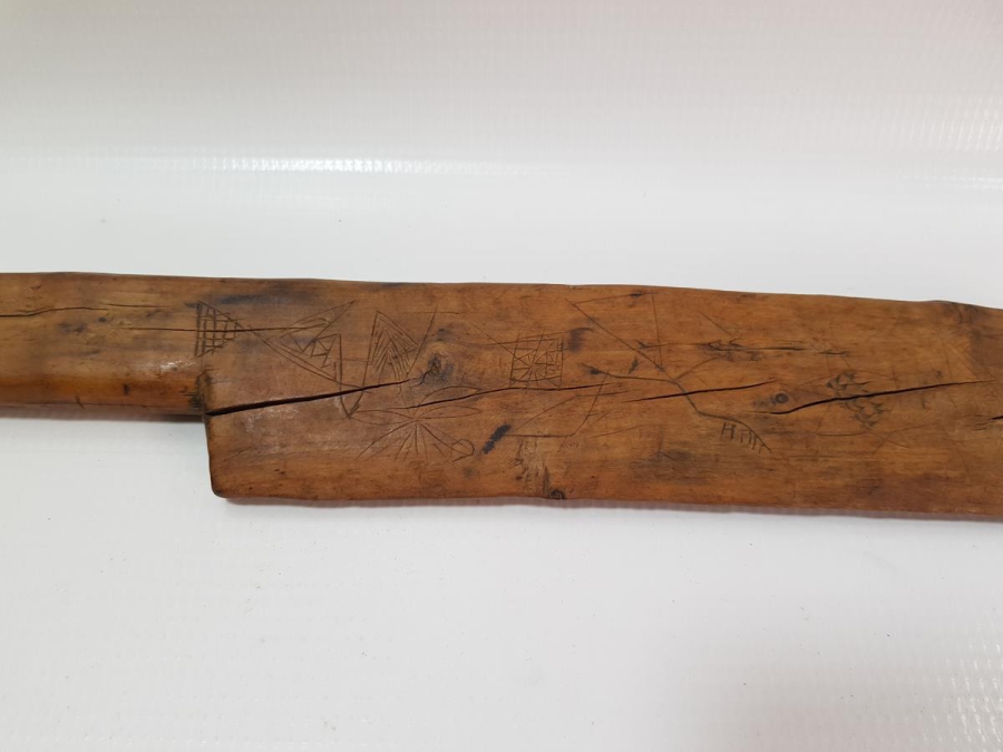 OSMANLI DÖNEMİ AHŞAP HALI TOKMAĞI