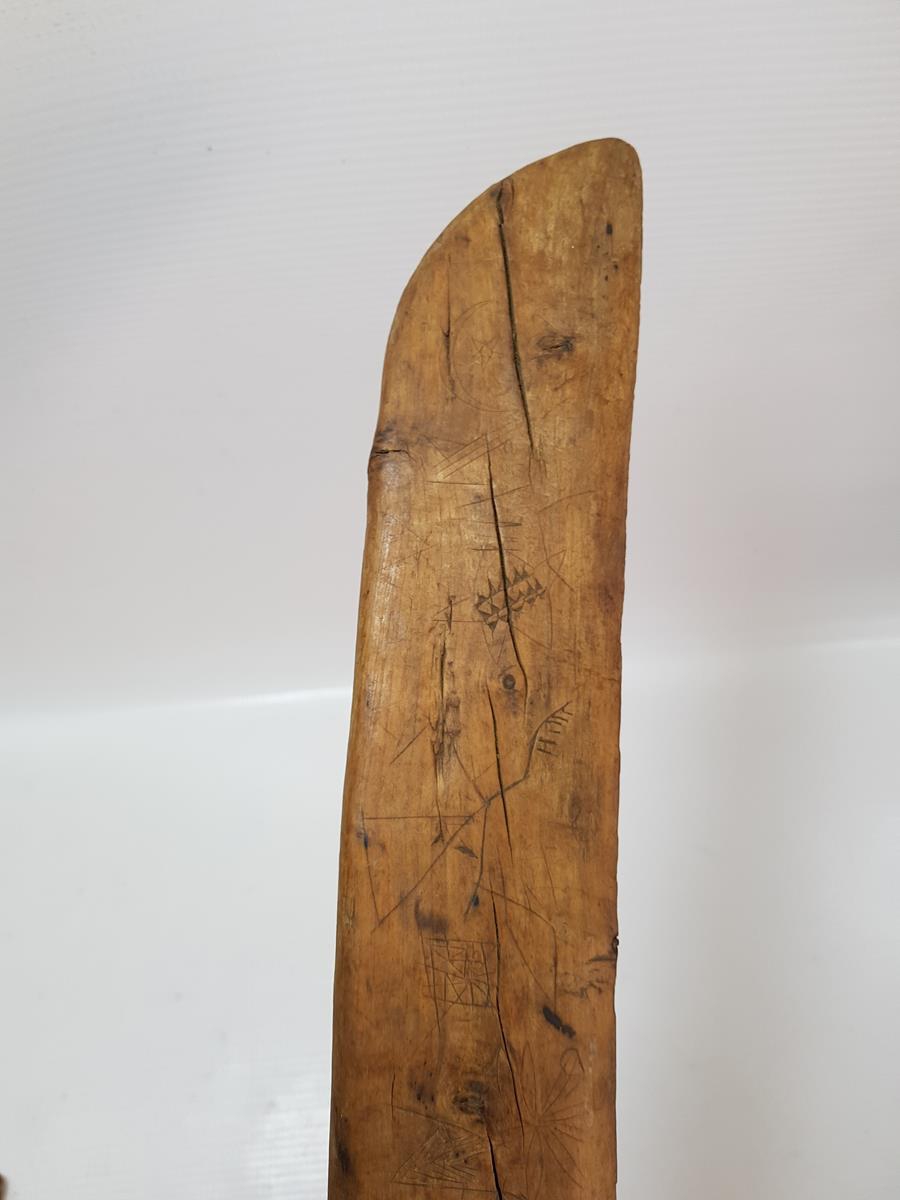 OSMANLI DÖNEMİ AHŞAP HALI TOKMAĞI