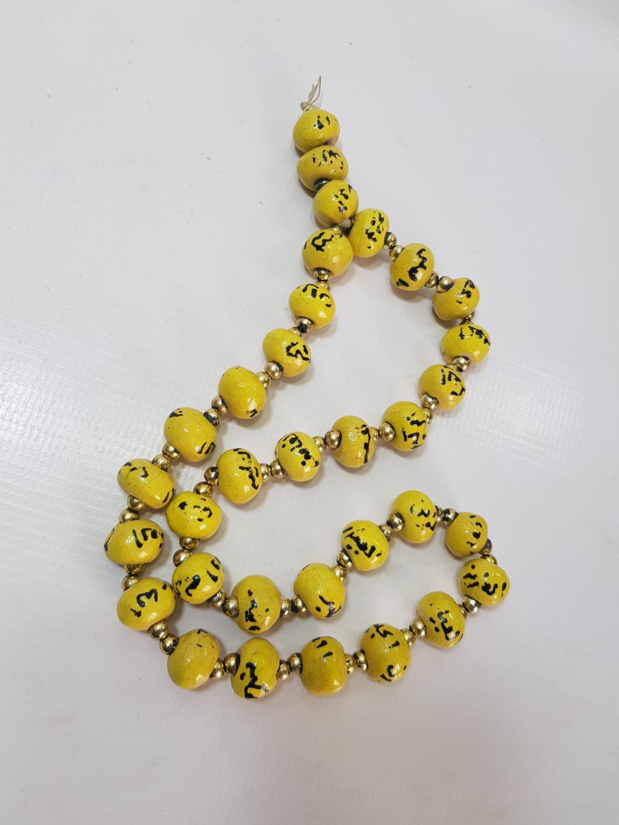 OSMANLI DÖNEMİ TEKKE İŞİ KÜTAHYA SERAMİK TESPİH