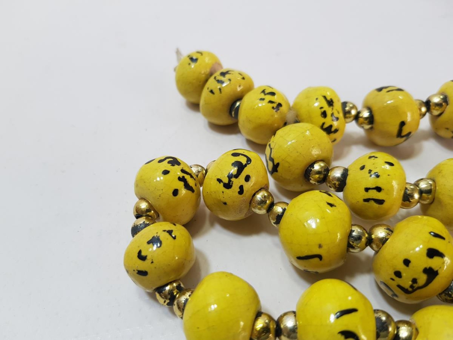 OSMANLI DÖNEMİ TEKKE İŞİ KÜTAHYA SERAMİK TESPİH