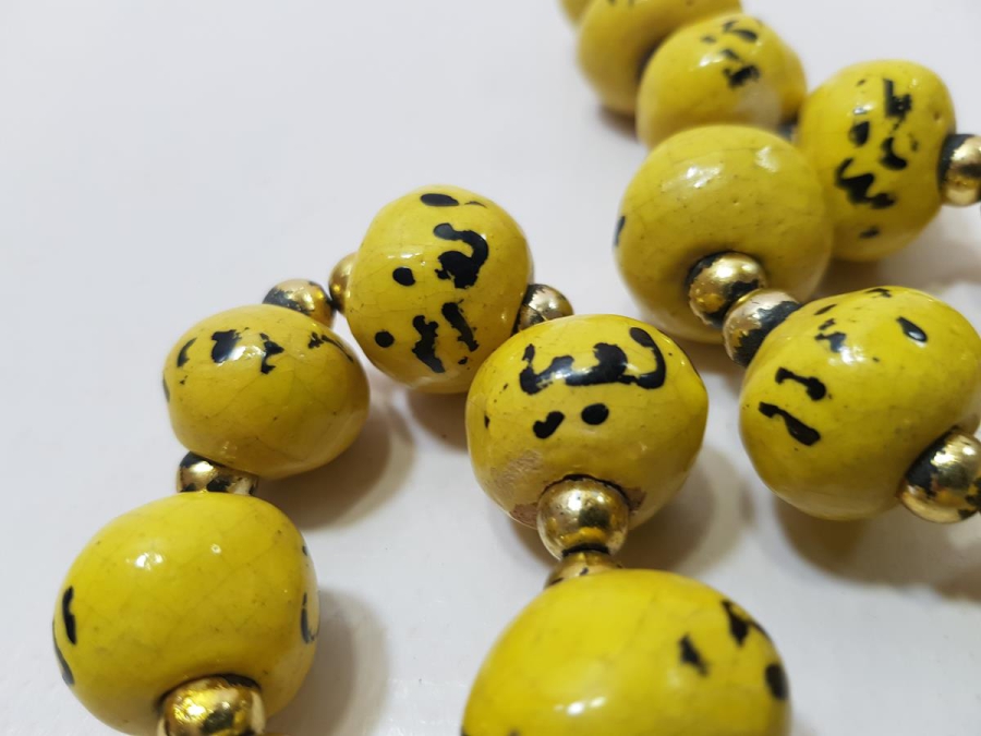 OSMANLI DÖNEMİ TEKKE İŞİ KÜTAHYA SERAMİK TESPİH