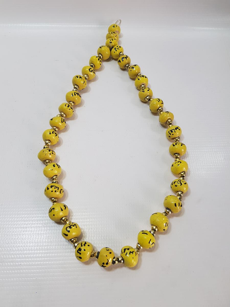 OSMANLI DÖNEMİ TEKKE İŞİ KÜTAHYA SERAMİK TESPİH