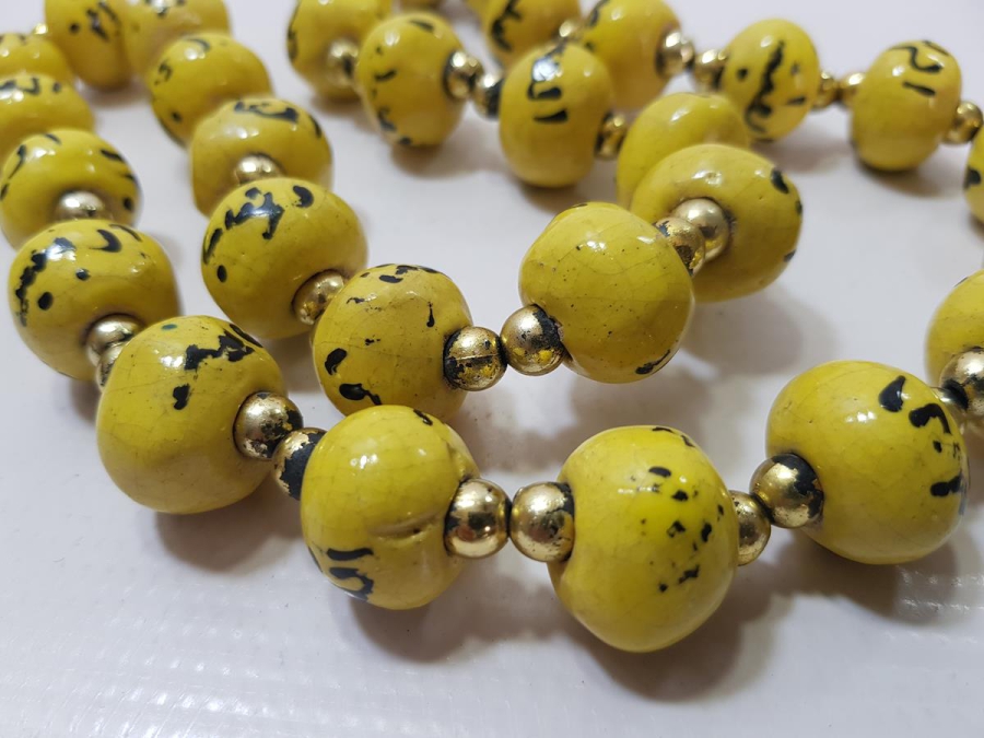 OSMANLI DÖNEMİ TEKKE İŞİ KÜTAHYA SERAMİK TESPİH