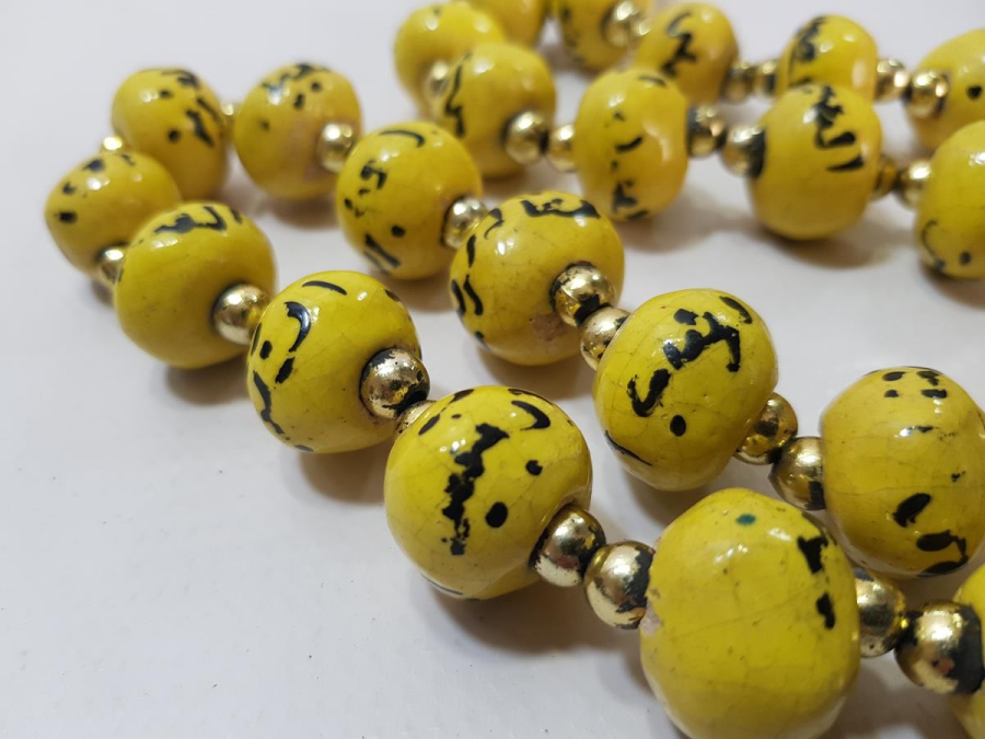 OSMANLI DÖNEMİ TEKKE İŞİ KÜTAHYA SERAMİK TESPİH