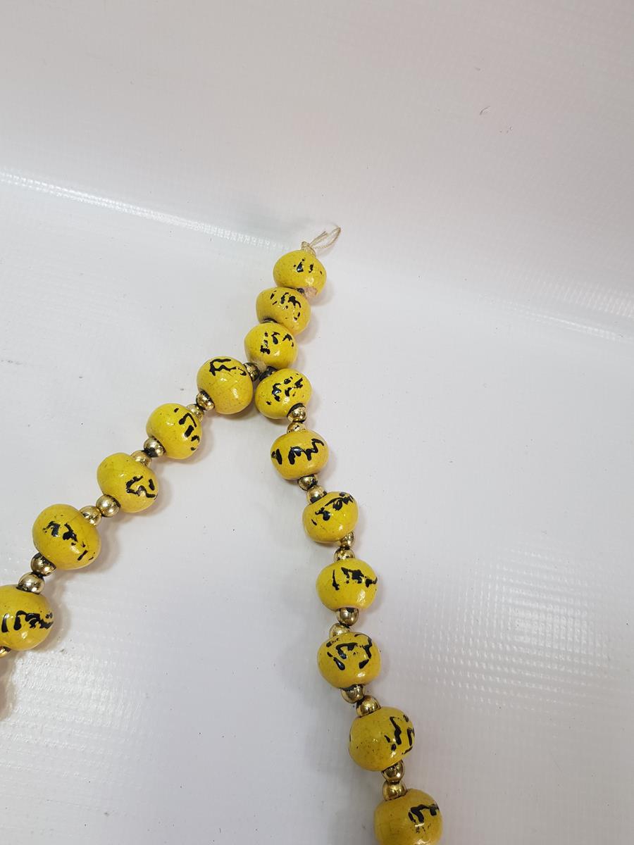 OSMANLI DÖNEMİ TEKKE İŞİ KÜTAHYA SERAMİK TESPİH