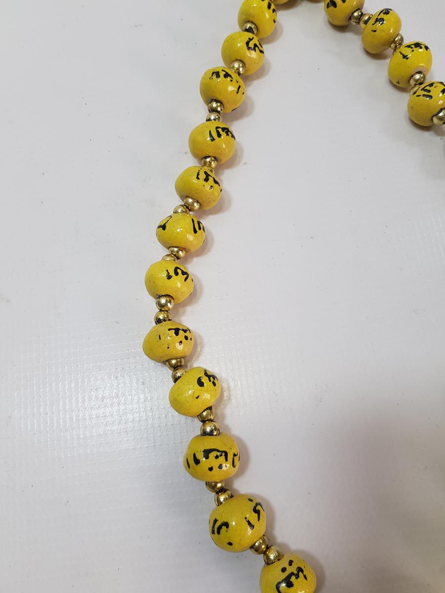 OSMANLI DÖNEMİ TEKKE İŞİ KÜTAHYA SERAMİK TESPİH