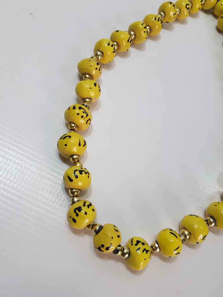 OSMANLI DÖNEMİ TEKKE İŞİ KÜTAHYA SERAMİK TESPİH