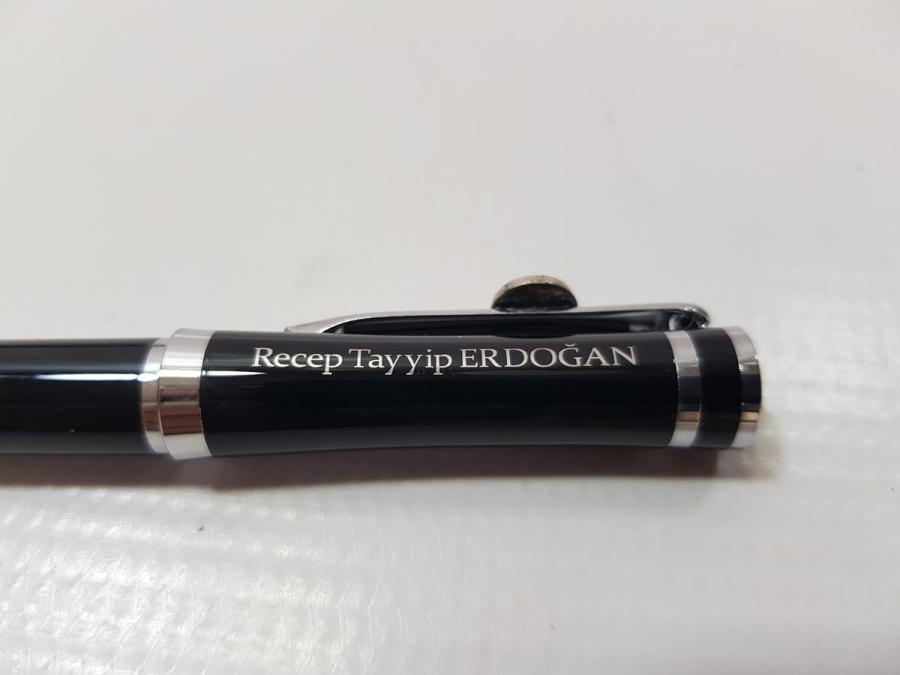 CUMHURBAŞKANI RECEP TAYYİP ERDOĞAN HEDİYE TÜKENMEZ KALEM