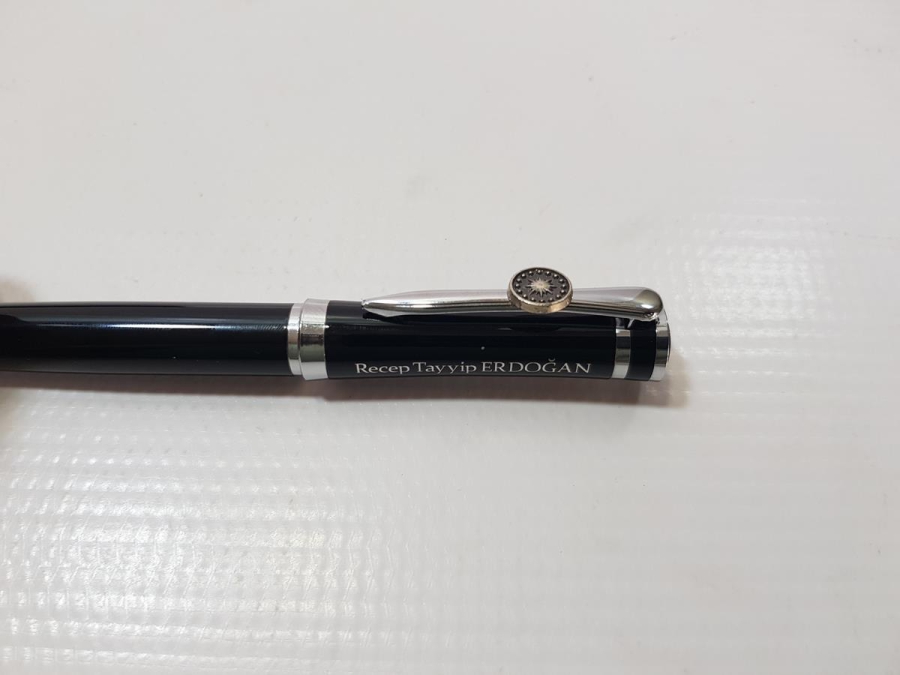 CUMHURBAŞKANI RECEP TAYYİP ERDOĞAN HEDİYE TÜKENMEZ KALEM