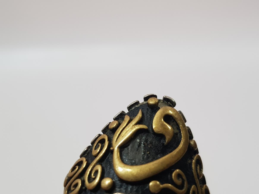 VAV HARFLİ GÜMÜŞ OKÇU YÜZÜĞÜ