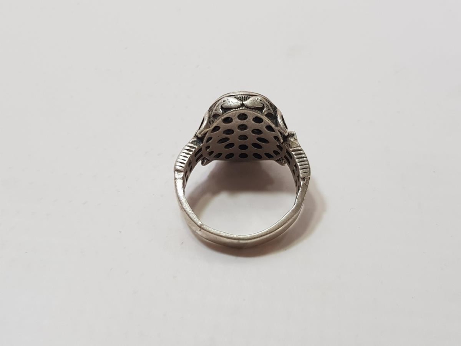 OSMANLI TUĞRALI GÜMÜŞ YÜZÜK